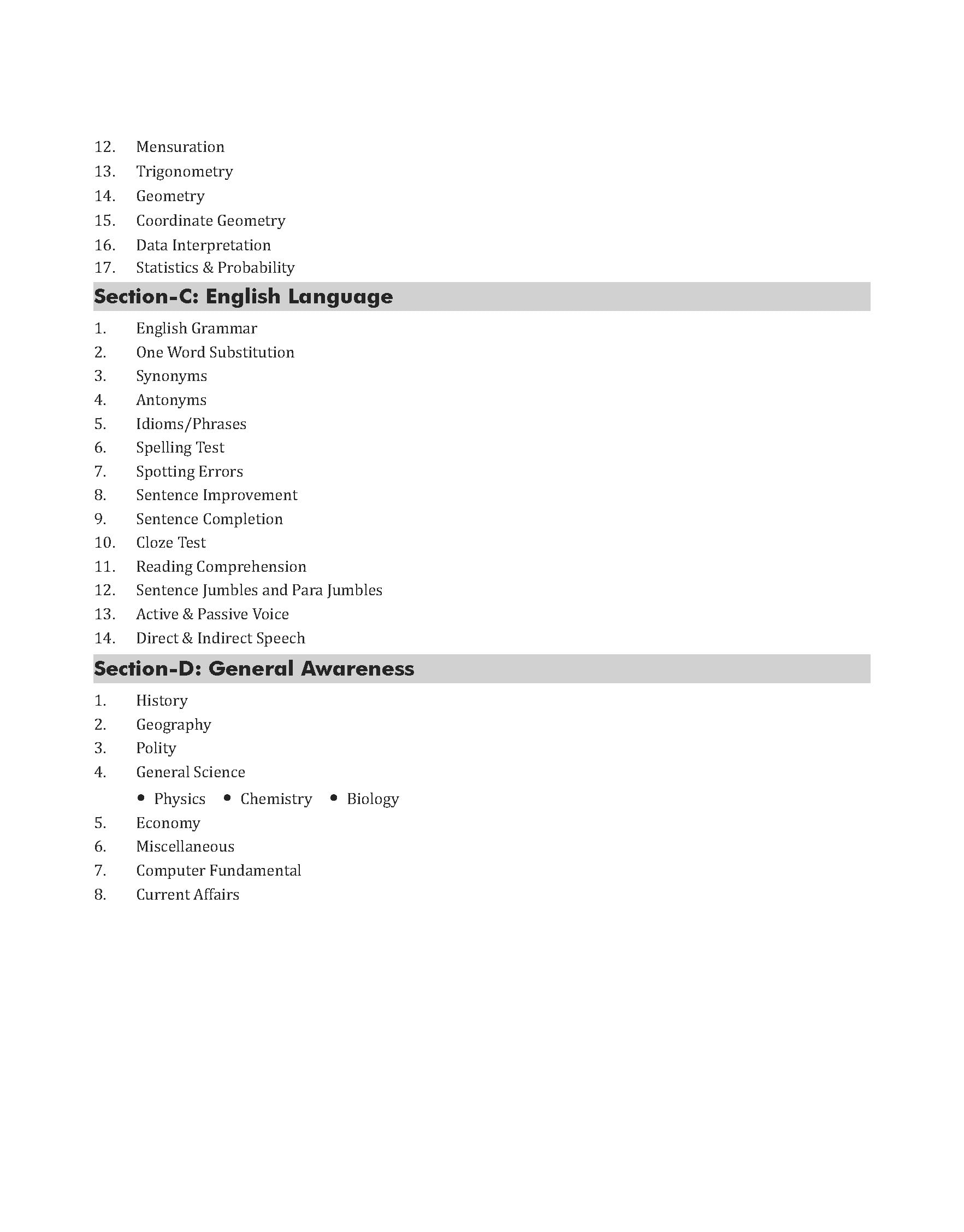 Ultimate Guide to SSC CGL - Combined Graduate Level - Tier I & Tier II Exam with Previous Year Questions 10th Edition | Combined Graduate Level Prelims & Mains| PYQs - Image 6