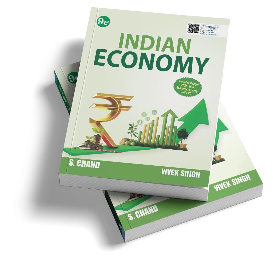 Indian Economy for UPSC CSE Civil Services Exam Book 2025 - 2026 (Prelims + Mains) | 9th Latest Edition | By Vivek Singh | Includes Budget 2025-26 & Economic Survey 2024-25 | GS Paper 3 Economics Development | Diagrams, Graphs, Flowcharts | PYQ Previous Y - Image 8