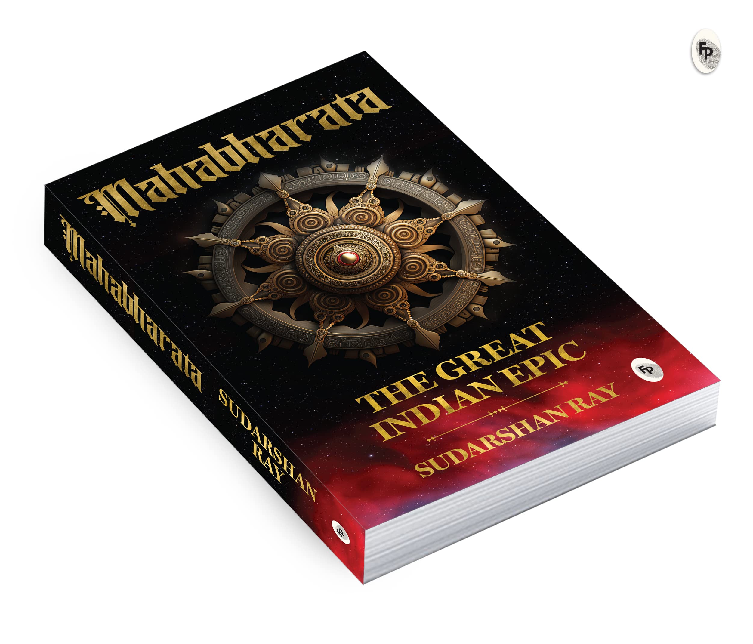 Mahabharata: The Great Indian Epic by Sudarshan Ray - English | Paperback | Book on Ancient Indian Stories about Pandavas and Kauravas | Kurukshetra War | Greatest Epic of India - Image 2