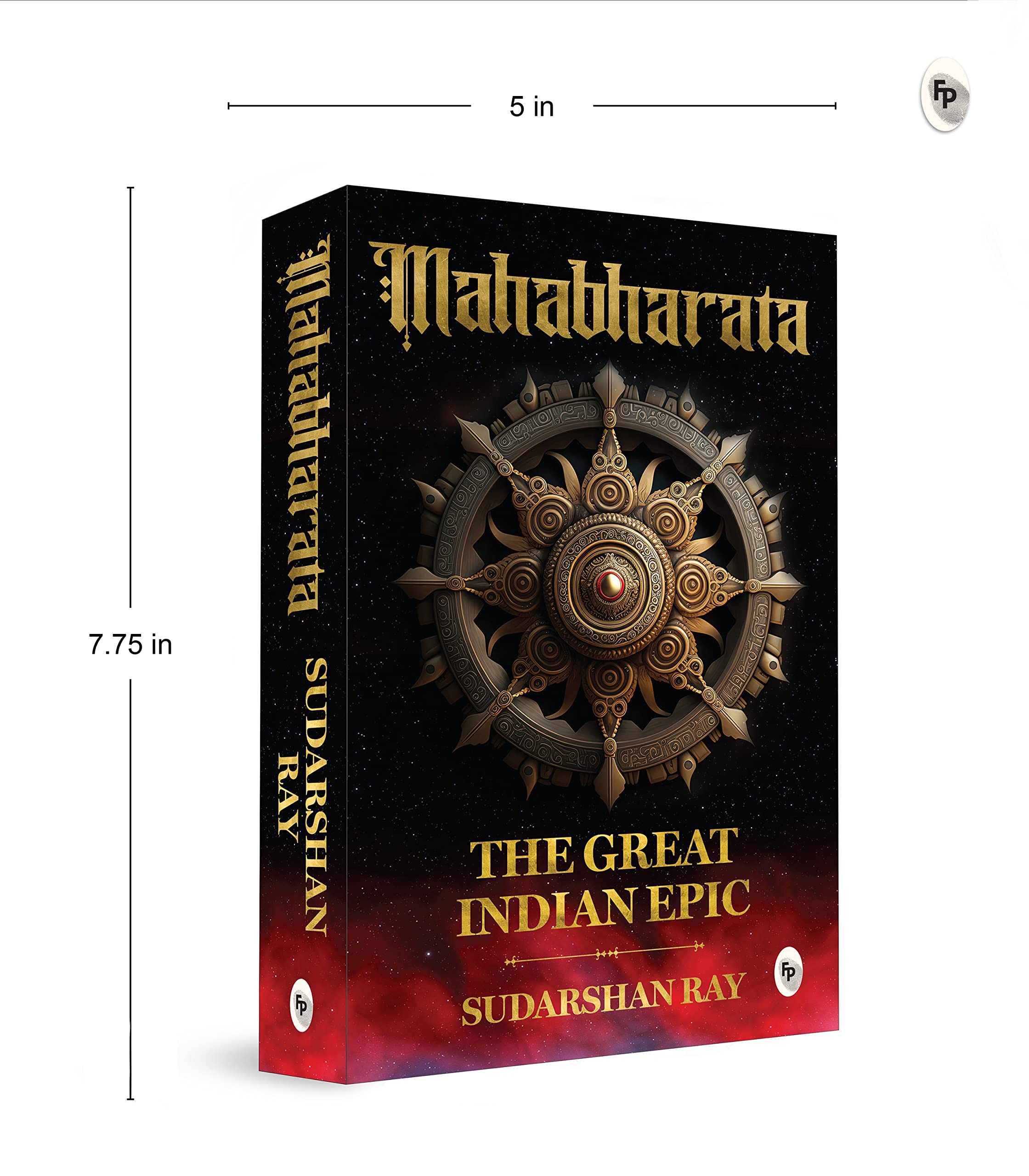 Mahabharata: The Great Indian Epic by Sudarshan Ray - English | Paperback | Book on Ancient Indian Stories about Pandavas and Kauravas | Kurukshetra War | Greatest Epic of India - Image 5